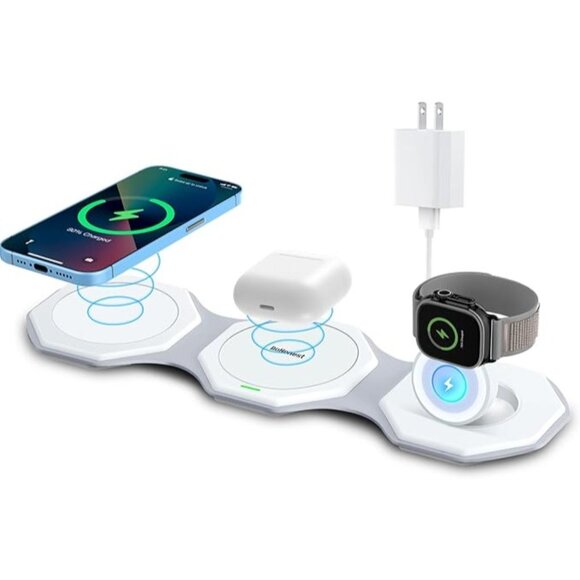 Dohonest Other - MagSafe Wireless Charger Foldable 18W Fast Charging Station White
